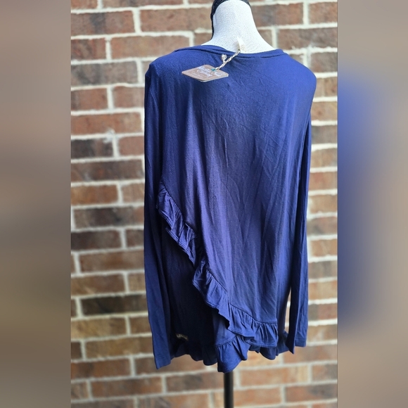 Matilda Jane New With Tag Elegant Blue Women's Top - Picture 8 of 13